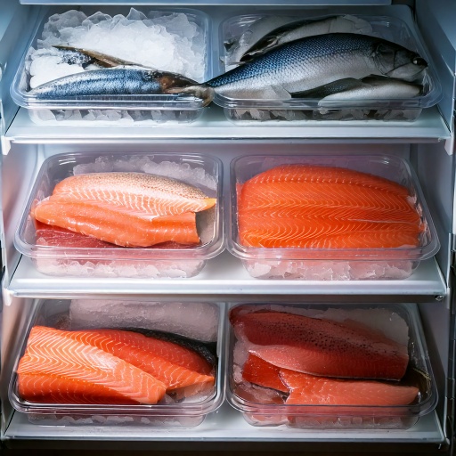 魚を冷凍