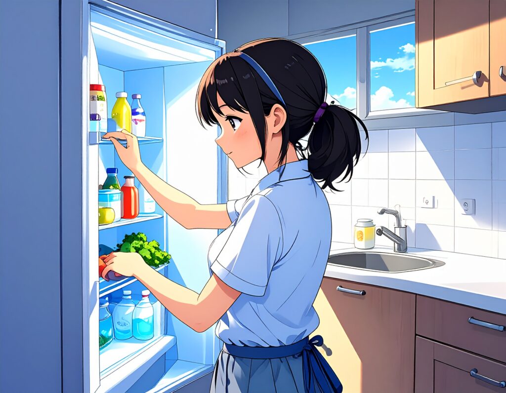 冷蔵庫チェック