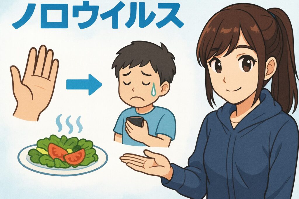 ノロウイルス感染経路